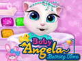Spēle Baby Angela Bathing Time