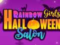 Spēle Rainbow Girls Halloween Salon