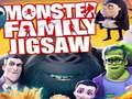 Spēle Monster Family Jigsaw 
