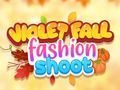 Spēle Violet Fall Fashion Shoot
