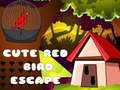 Spēle Cute Red Bird Escape