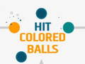 Spēle Hit Colored Balls