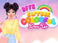 Spēle BFFs Cutsie Colorful Dress Up