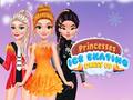 Spēle Princesses Ice Skating Dress Up