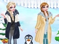 Spēle Frozen Sisters South Pole Travel 