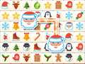 Spēle Onet Winter Christmas Mahjong