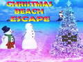 Spēle Christmas Beach Escape