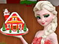 Spēle Xmas Gingerbread House Cake