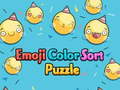 Spēle Emoji Color Sort Puzzle