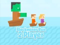 Spēle Blockminer Run  2 player