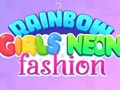 Spēle Rainbow Girls Neon Fashion