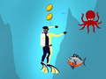 Spēle Water Dive 2D: Underwater Survival