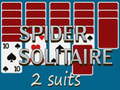 Spēle Spider Solitaire 2 Suits