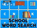 Spēle School Word Search