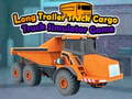 Spēle Long Trailer Truck Cargo Truck Simulator Game