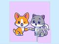 Spēle Cats and Dogs Puzzle