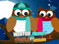 Spēle Winter Snowy Owls Jigsaw