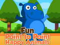 Spēle Fun Point to Point Happy Animals
