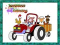 Spēle Tractor Coloring Pages