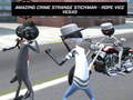 Spēle Amazing Crime Strange Stickman Rope Vice Vegas
