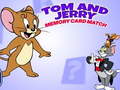 Spēle Tom and Jerry Memory Card Match