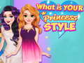 Spēle What Is Your Princess Style