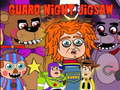 Spēle Guard Night Jigsaw