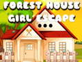 Spēle Forest House Girl Escape