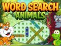 Spēle Word Search Animals