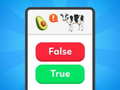Spēle True False - Quiz