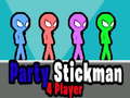 Spēle Party Stickman 4 Player