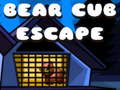 Spēle Bear Cub Escape