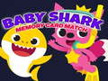 Spēle Baby Shark Memory Card Match