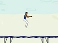 Spēle Jumping on a trampoline