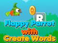 Spēle Flappy Parrot with Create Words