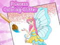 Spēle Princess Coloring Glitter