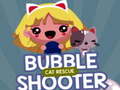 Spēle Bubble Shoter cat rescue