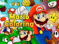 Spēle Mario Coloring
