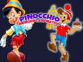 Spēle Pinocchio Memory card Match 