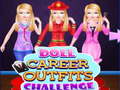 Spēle Doll Career Outfits Challenge