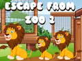Spēle Escape From Zoo 2