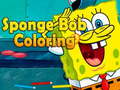 Spēle Sponge Bob Coloring