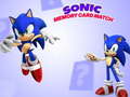 Spēle Sonic Memory card Match
