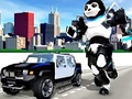 Spēle Police Panda Robot 
