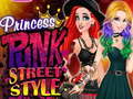 Spēle Princess Punk Street Style Contest
