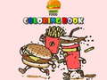 Spēle Fast Food Coloring Book