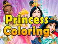 Spēle Princess Coloring