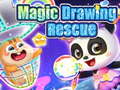 Spēle Panda Magic Drawing Rescue