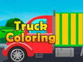 Spēle Truck Coloring