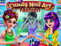 Spēle Candy Nail Art Fashion Salon